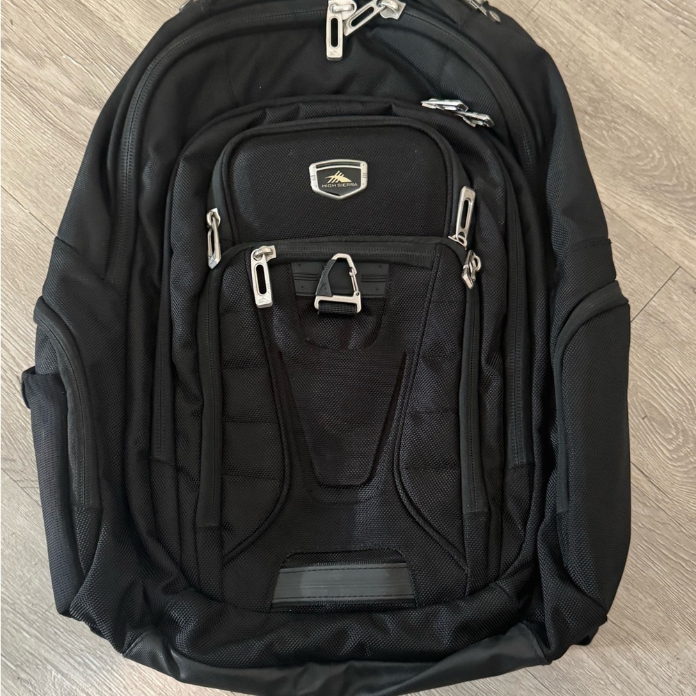 High Sierra Elite Business Backpack Black